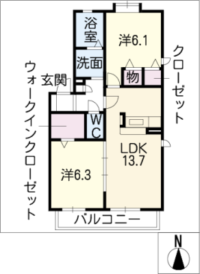 ヴェール篠の風　Ｃ棟