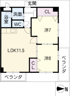 ライフ２１ＳＵＷＡ 6階