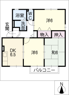 ハイカムール茶臼山Ｂ棟