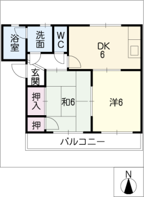 グレイス上野　Ａ棟 2階