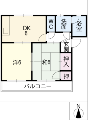 グレイス上野　Ａ棟 2階