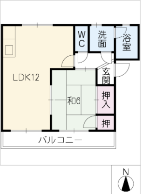 グレイス上野　Ａ棟 2階