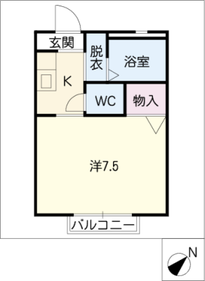 フレグランス椎木 2階