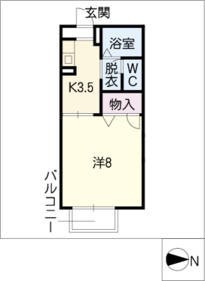 スカイコート佐脇原 1階