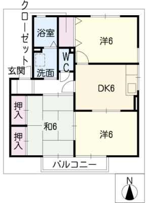 セジュール平井Ａ棟 2階