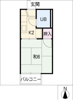 パークヒル東豊Ｂ棟 2階