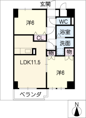 セレッソトキワ 2階