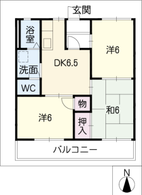 メゾン萩山 2階