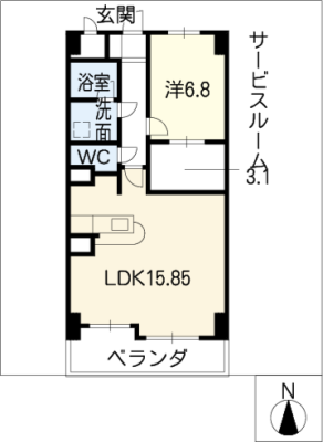ピーノトキワ 5階