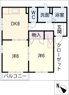 サンハイツ帯川Ｂ棟