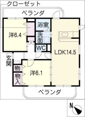 プランドミール豊川 3階