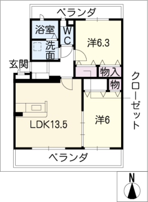 エスポワール美園 2階