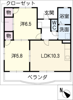 アムール野添 4階