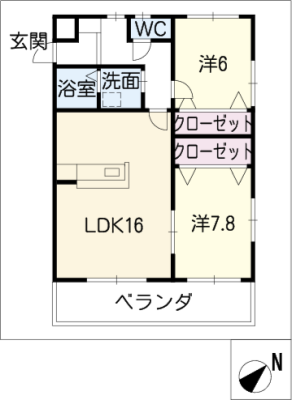 ストロベリーフィールズ 2階