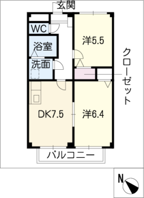 リバーフィールドＳＵＭＩ　Ａ棟 1階