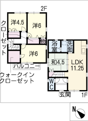 長屋おがさわら和の家　１０２