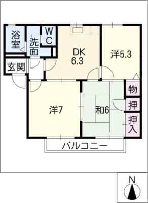 ヴェルドミール葵Ｅ棟 1階