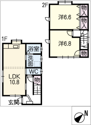 新蔵子７丁目貸家　Ｃ号棟