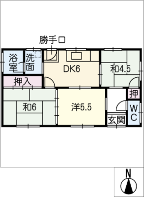 本野町中貝津貸家Ｃ