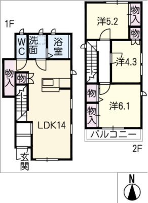 長屋おがさわら和の家　新屋町