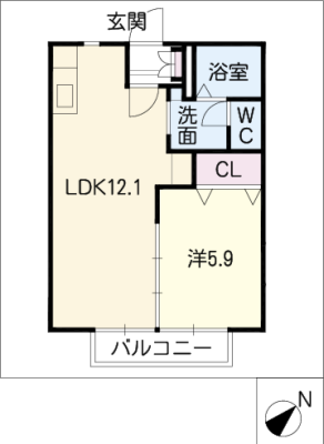 ソシア城下　Ｂ棟