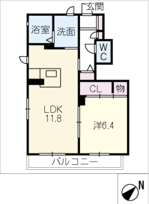 エスペランス三河　Ａ棟 1階