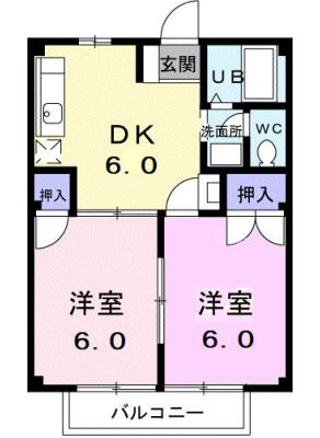 シティハイツ天伯 2階