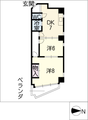 マンションあいおい 2階