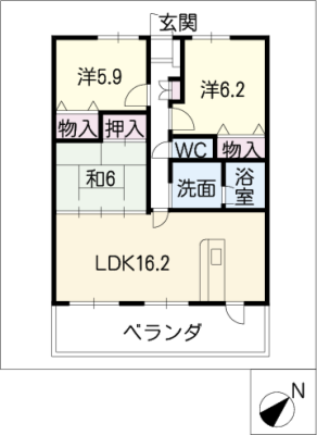 ファヴォール白壁 3階