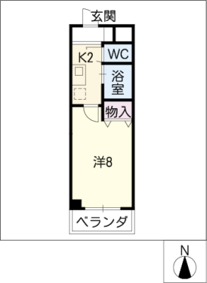 サンハイツ大曽根 2階