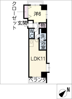 ワイズタワー徳川 9階