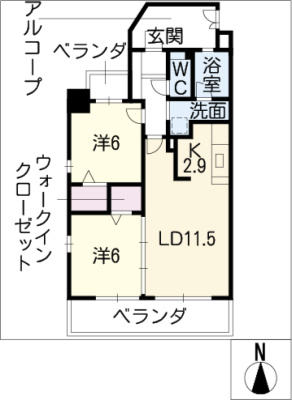 ＡＶＡＮＴＹ　ＴＯＫＵＧＡＷＡ 5階