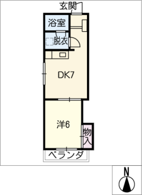 コーポ徳川 2階