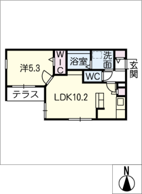 ヘーベルメゾン東白壁ＥＡＳＴ 1階