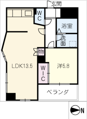 寿ゞやマンション大曽根　５０３