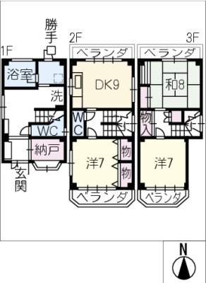 東区筒井戸建