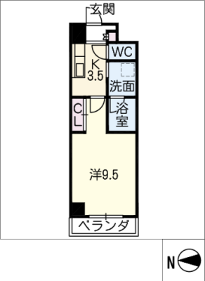 ゼフィール大曽根 5階