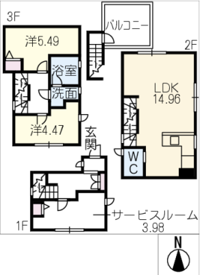 東区百人町戸建賃貸