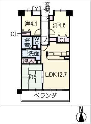 アーバンドエル大曽根東 1階