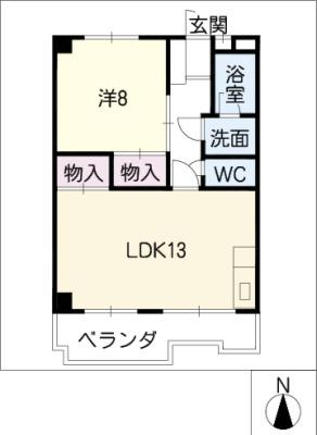 藤本コーポ 1階