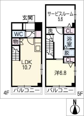 ジュネス上飯田 4階