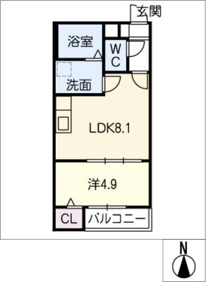 アークティカ上飯田 2階