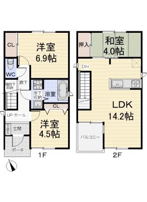 上飯田東町3-32コダテックス 2階