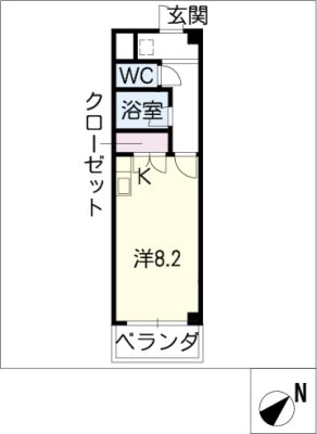 ゴールドマンション安井Ⅲ 3階