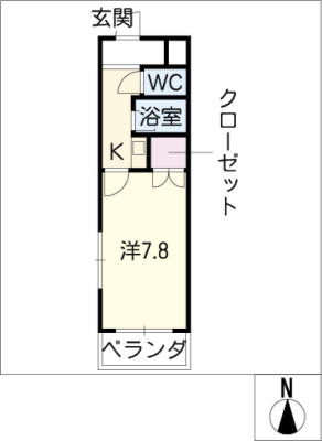 グレイス　ヒルズⅠ 2階