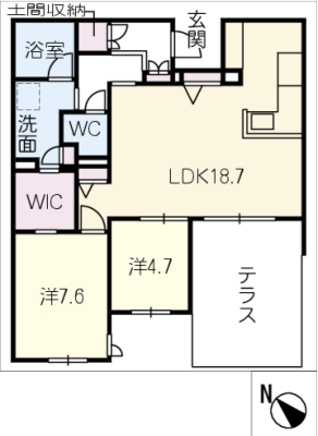 ユートレア　Ｎ棟 1階