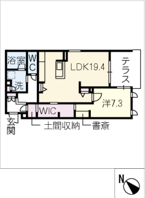 ユートレア　Ｓ棟 1階