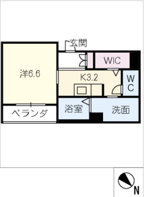 フォレナ堀切 2階