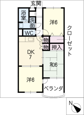 ファミールＫ向山 4階