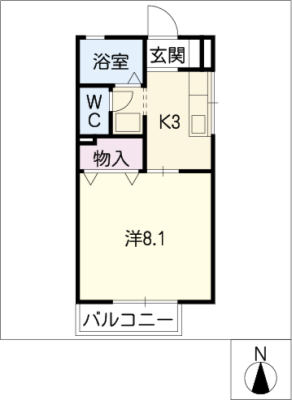 ビバリーハイム 1階